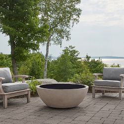 Havana Round Aluminum Fire Table Lid (34&quot;-39&quot;)