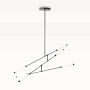 Integrated LED Linear Chandelier