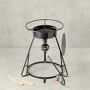 King Kooker Outdoor Cooker Package with Stainless-Steel Wok