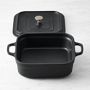 Staub Stoneware Square Covered Baker, 3.2-Qt.