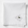 Bee Embroidered Napkins, Set of 4