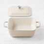 Le Creuset San Francisco Stoneware Square Covered Baker, 3-Qt.