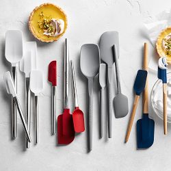 Williams Sonoma Classic Wood Spatula, Navy