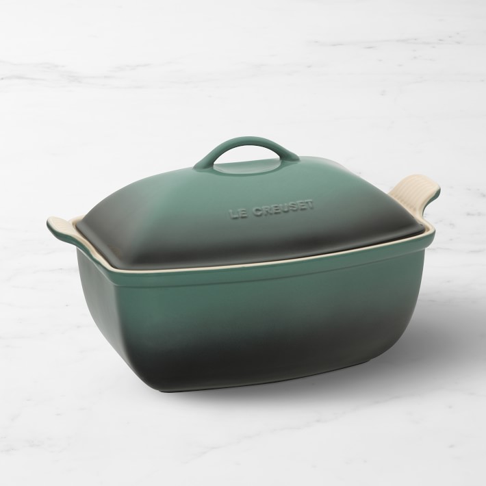 Le Creuset Heritage Stoneware Deep Covered Baker, 4 1/2-Qt., Ocean