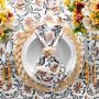 Large Scale Block Printed Napkins, Set of 4