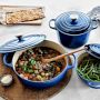 Le Creuset Signature Enameled Cast Iron Round Wide Dutch Oven, 6 3/4-Qt.