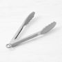 Open Kitchen by Williams Sonoma Grey Silicone 9-Inch Locking Tongs