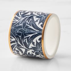 Morris &amp; Co. x Williams Sonoma Bluebell Napkin Rings, Set of 4