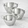 Williams Sonoma Stainless-Steel Colanders