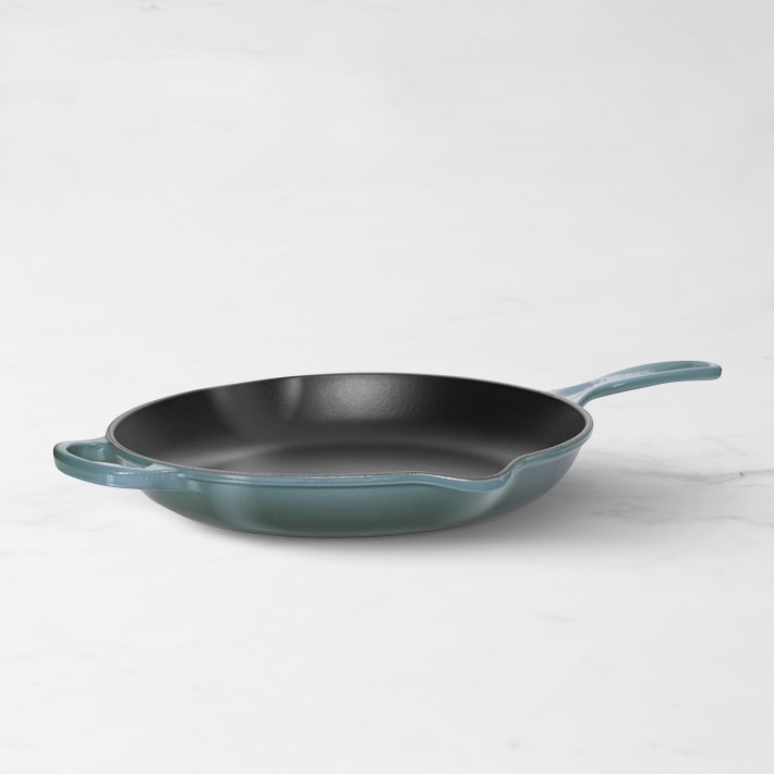 Le Creuset Signature Enameled Cast Iron Skillet Fry Pan - 12 in - Ocean