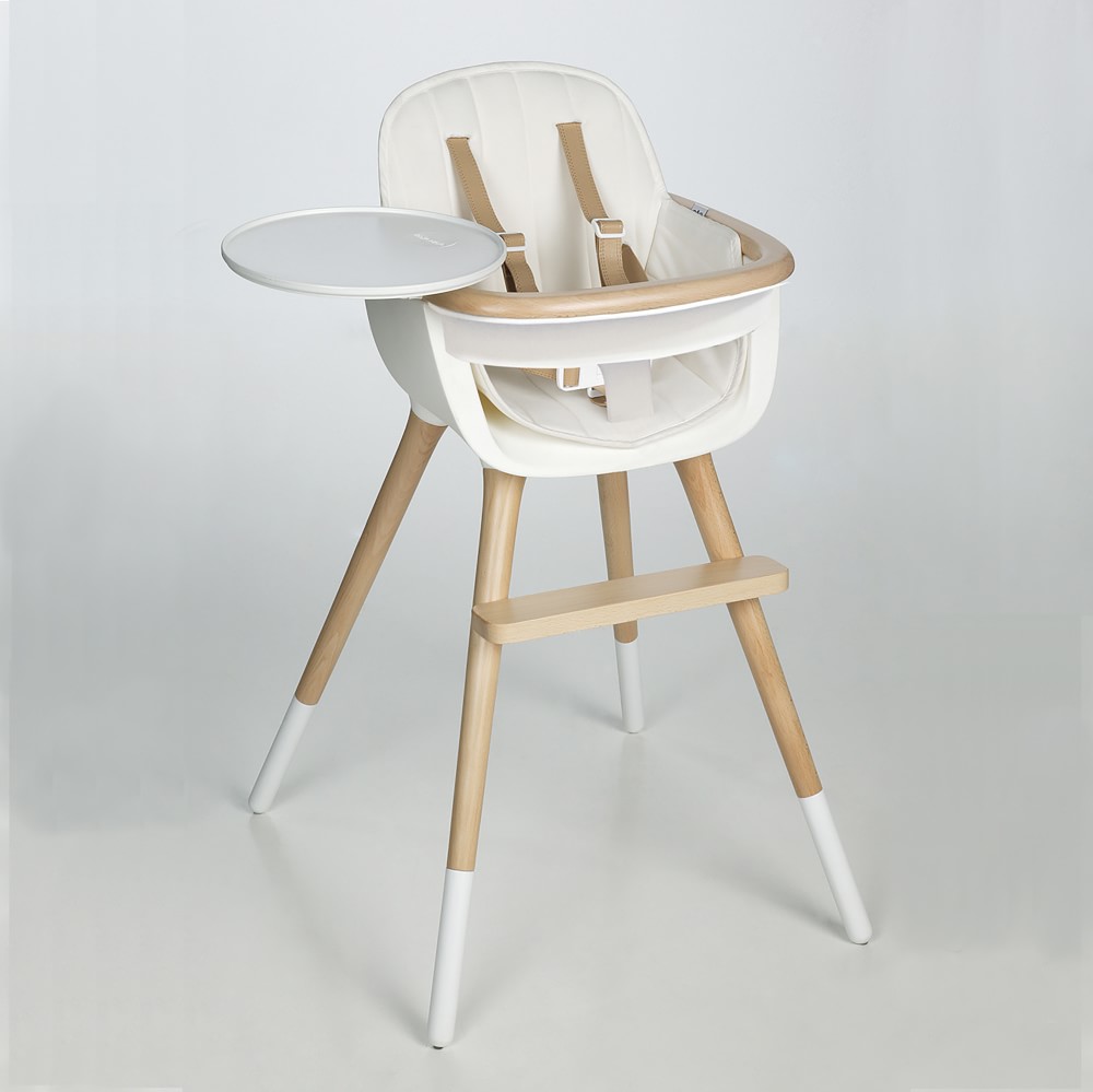 Micuna Ovo Max Luxe High Chair, Pu Leather Belts