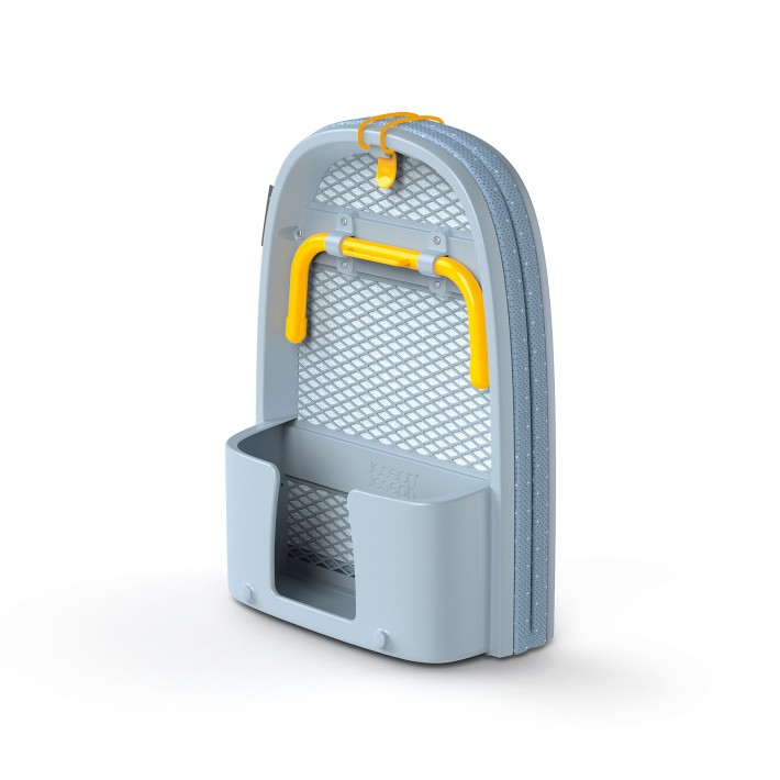 Joseph Joseph Pocket Folding Tabletop Ironing Board, Grey/Yellow