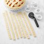 Williams Sonoma Rolling Pie Crust Cutter, Set of 8