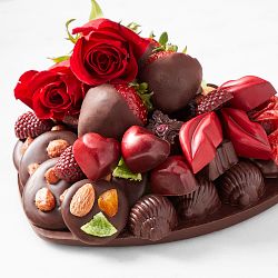 Sheila Kearns Heart Shaped Chocuterie Board