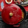 Staub Enameled Cast Iron Braiser with Dragon Lid, 2 1/2-Qt.