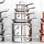 Williams Sonoma Signature Thermo-Clad&#8482; Copper Pro 10-Piece Cookware Set