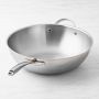 Williams Sonoma Thermo-Clad Copper Pro Wok, 13"