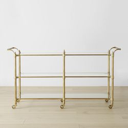 Beckett Double Bar Cart (67&quot;)