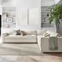 Carlton Square Arm 3-Piece L-Shape Sectional (131&quot;-135&quot;)