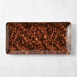 Marlo Thomas x Williams Sonoma Tortoise Shell Rectangular Tray