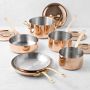 Mauviel M'250B Copper 10-Piece Cookware Set