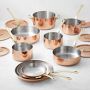 Mauviel M'250B Copper 15-Piece Cookware Set