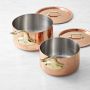 Mauviel M'250B Copper Saucepan Set, 2-Qt. &amp; 3 1/2-Qt.