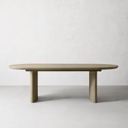 Radius Oval Dining Table &amp; Tulip Dining Chairs