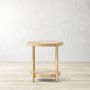 Straw Marquetry Nesting Tables (16&quot;-21&quot;)