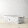 Vittoria Arbescato Curved Edge Coffee Table (48&quot;)