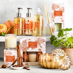 Williams Sonoma Pumpkin Spice Figural Candle