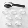 Williams Sonoma Rolling Pie Crust Cutter, Set of 8