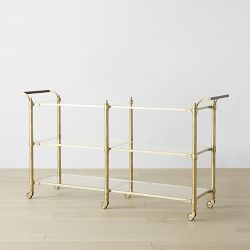 Beckett Double Bar Cart (67&quot;)