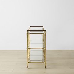 Beckett Double Bar Cart (67&quot;)