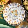 Floral Autumnal Salad Plate