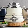 GreenPan&#8482; Space Saving Stack Ceramic Nonstick 11-Piece Cookware Set