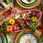 Harvest Rooster Platter