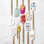 No Kid Hungry&#174; Tools for Change Silicone Wood Spatula, Tiny Chef, set of 2 Minis