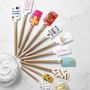 No Kid Hungry&#174; Tools for Change Silicone Wood Spatula, Tiny Chef, set of 2 Minis