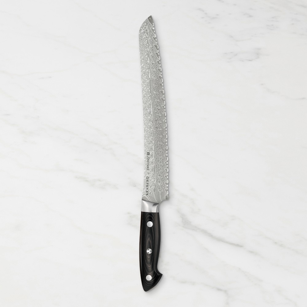 Zwilling Bob Kramer Damascus Steel Bread Knife, 10&quot;
