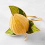 Lemon Cloisonn&#233; Napkin Rings, Set of 4