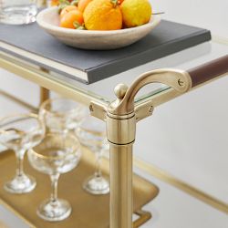 Beckett Double Bar Cart (67&quot;)