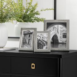 Faux Shagreen Picture Frames