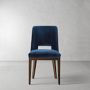 Saratoga Upholstered Curved Back Side Chair