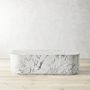Vittoria Arbescato Curved Edge Coffee Table (48&quot;)