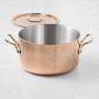 Mauviel M'250B Copper Stew Stockpot, 5-Qt.