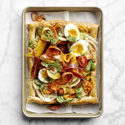 Williams Sonoma Goldtouch&#174; Silicone Nonstick Quarter Sheet Pan with Rack