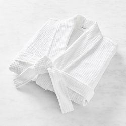 Organic Plush Waffle Velour Robe