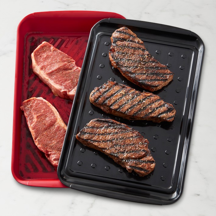 Williams Sonoma Grill Prep Marinade Tray, Large