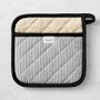 Williams Sonoma Heritage Stripe Potholder, Black